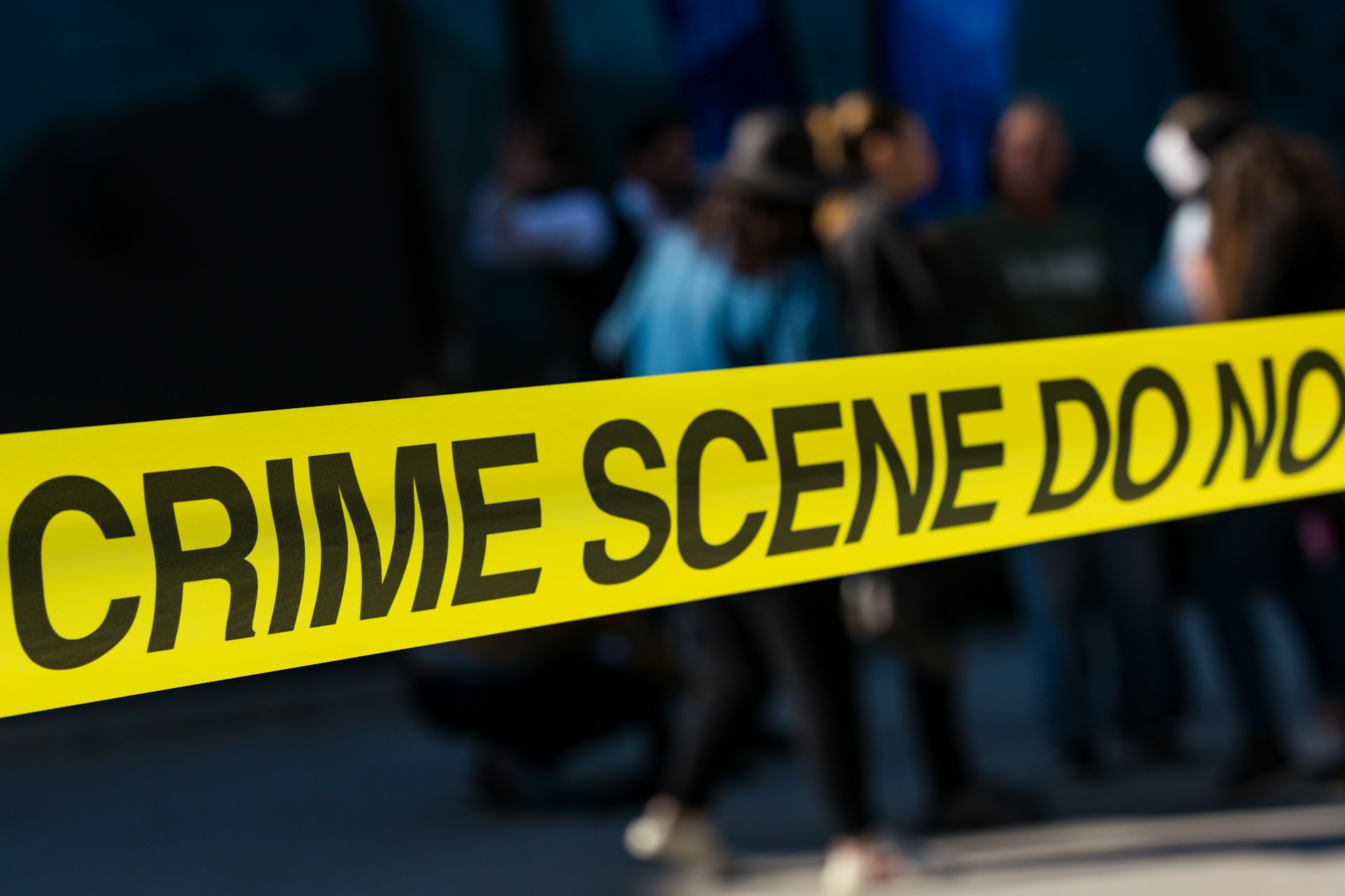 crime scene ready for cleanup